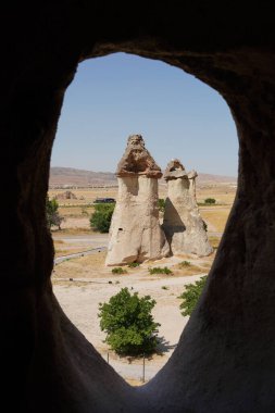 Pasabag Vadisi 'ndeki Peri Bacası, Nevsehir Şehri, Türkiye