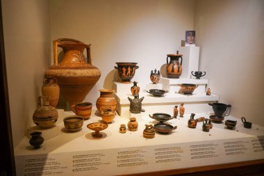 ANKARA, TURKIYE - 27 Aralık 2025: Anadolu Medeniyetler Müzesinde Eser