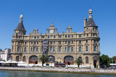 Istanbul'da Haydarpaşa Terminus