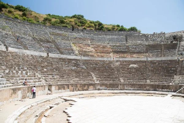 Gran Teatro di Efeso Città Antica — Foto Stock