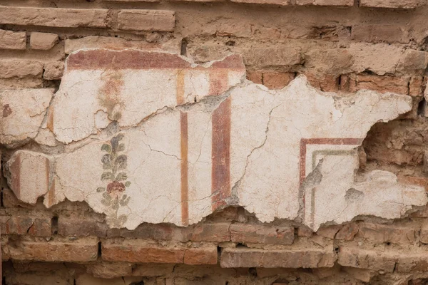 Σχέδια σε σπίτια βεράντα, αρχαία πόλη της Εφέσου — Φωτογραφία Αρχείου