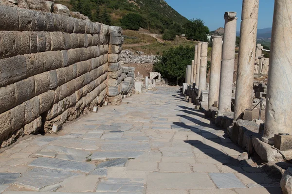 Ancient Street in Ephesus — Stock Photo, Image