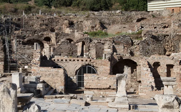 Terasa domy v Efezu — Stock fotografie