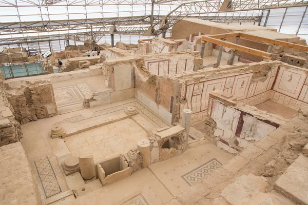 Terrassenhäuser in ephesus antike Stadt — Stockfoto