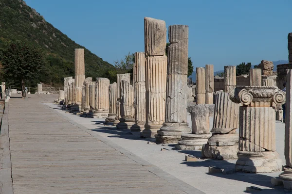 Ancient Street in Ephesus — Stock Photo, Image