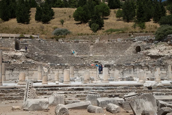 Teatro de Éfeso Ciudad Antigua —  Fotos de Stock