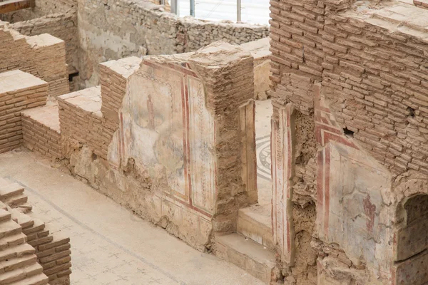 Terrazzo Case a Efeso Città Antica — Foto Stock