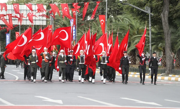 29 Οκτωβρίου γιορτή ημέρα της Δημοκρατίας της Τουρκίας — Φωτογραφία Αρχείου