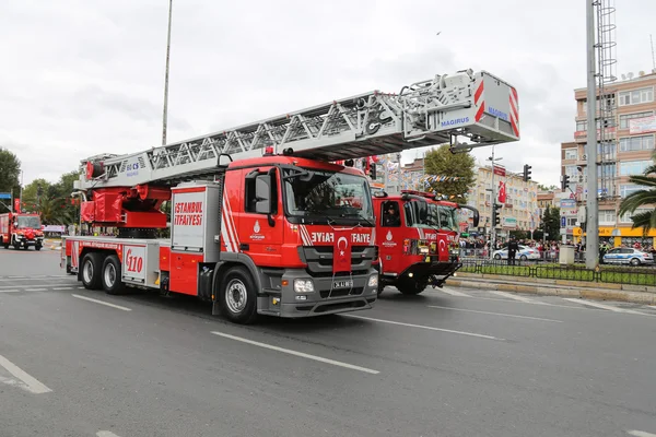 29 oktober viering van de dag van de Republiek van Turkije — Stockfoto