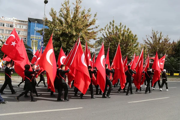 Türkiye'nin 29 Ekim Cumhuriyet Bayramı kutlamaları — Stok fotoğraf