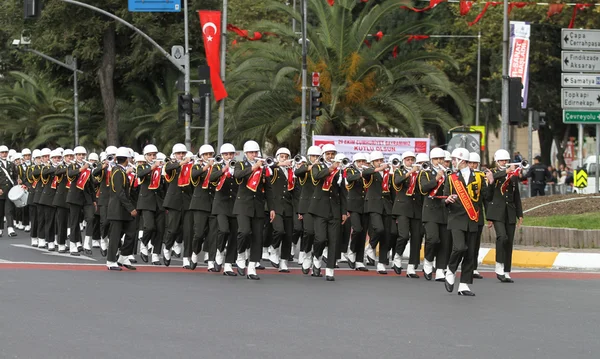 29 oktober viering van de dag van de Republiek van Turkije — Stockfoto