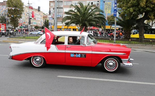 29 oktober viering van de dag van de Republiek van Turkije — Stockfoto