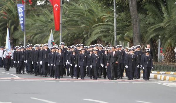 10 月 29 日共和国日庆祝活动的土耳其 — 图库照片