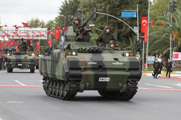 29 oktober viering van de dag van de Republiek van Turkije — Stockfoto