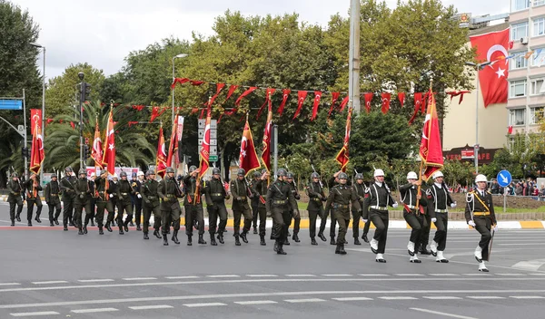 29 oktober Republikens dag firande av Turkiet — Stockfoto