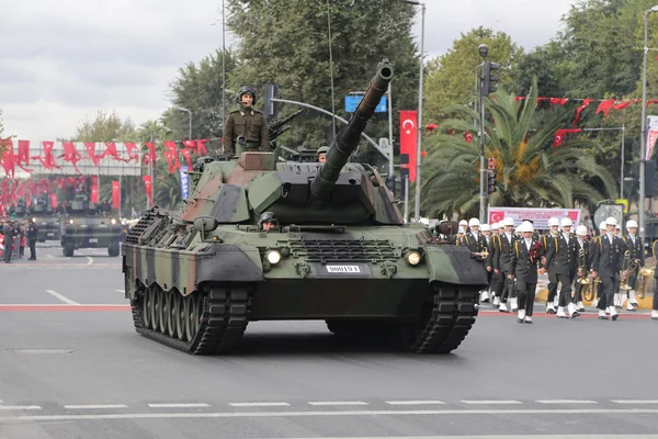 29 oktober viering van de dag van de Republiek van Turkije — Stockfoto