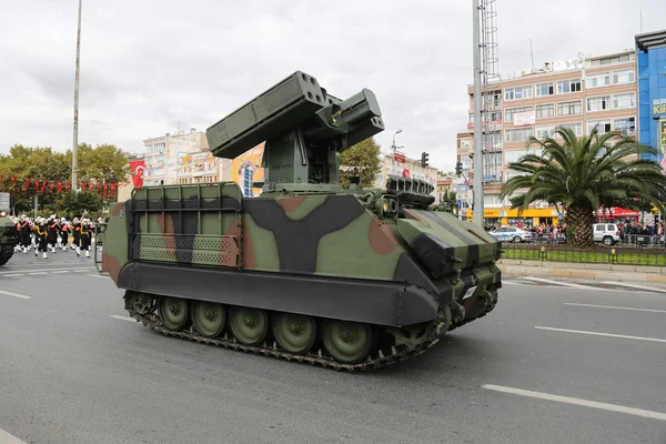 29 oktober viering van de dag van de Republiek van Turkije — Stockfoto