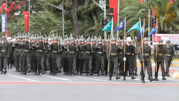 Türkiye'nin 29 Ekim Cumhuriyet Bayramı kutlamaları — Stok fotoğraf