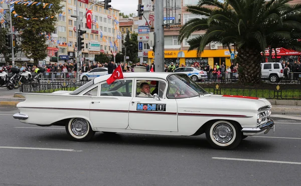 29 oktober viering van de dag van de Republiek van Turkije — Stockfoto