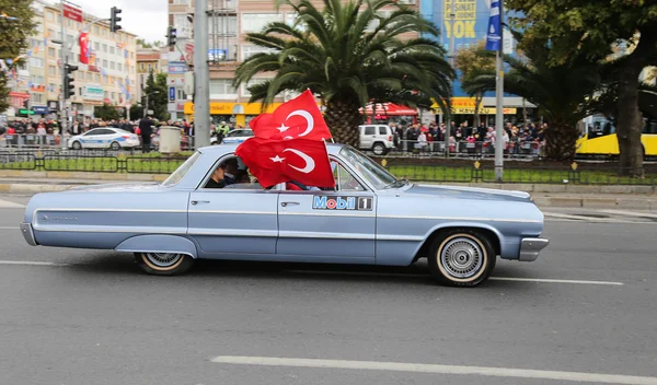 Türkiye'nin 29 Ekim Cumhuriyet Bayramı kutlamaları — Stok fotoğraf