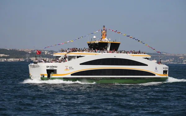 Ferry putih — Stok Foto