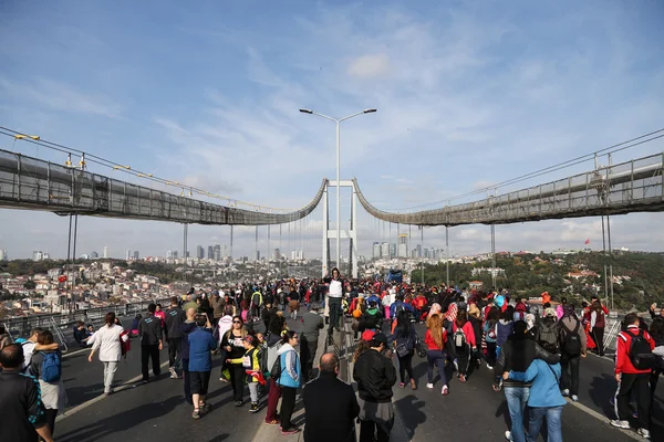 37ª Maratón de Estambul Vodafone — Foto de Stock