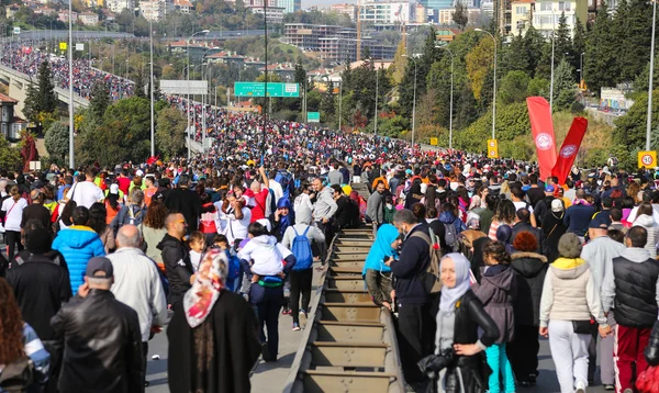 37th Vodafone Istanbul Marathon — Stock Photo, Image