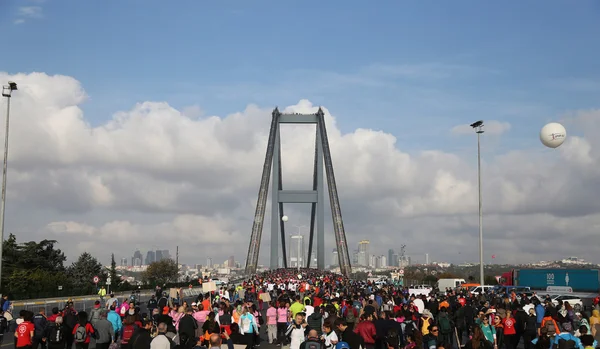 37th Vodafone Istanbul Marathon — Stock Photo, Image