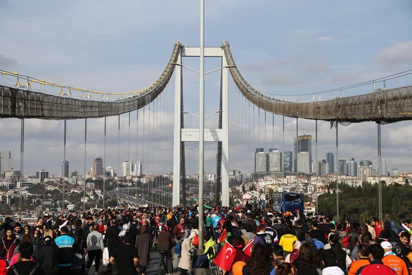 37th Vodafone Istanbul Marathon — Stock Photo, Image