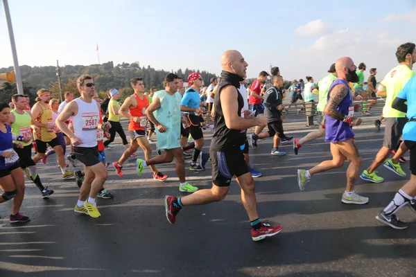 37 ボーダフォン イスタンブール マラソン — ストック写真