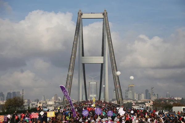 37th Vodafone Istanbul Marathon — Stock Photo, Image