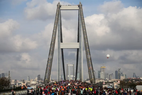 37th Vodafone Istanbul Marathon — Stock Photo, Image