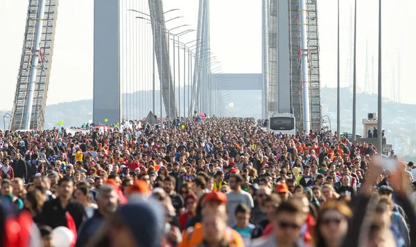 37ª Maratón de Estambul Vodafone — Foto de Stock