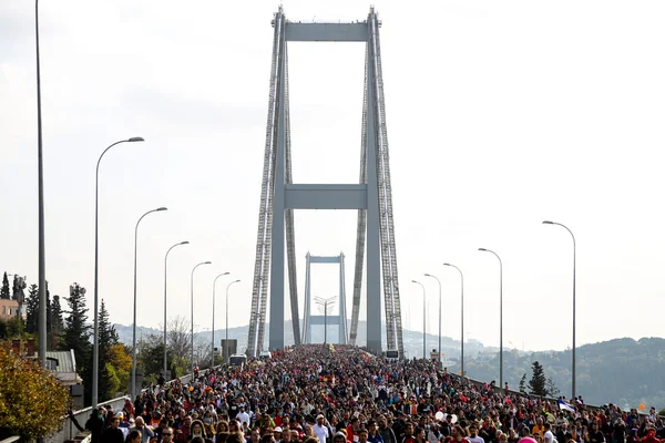 37ª Maratón de Estambul Vodafone — Foto de Stock