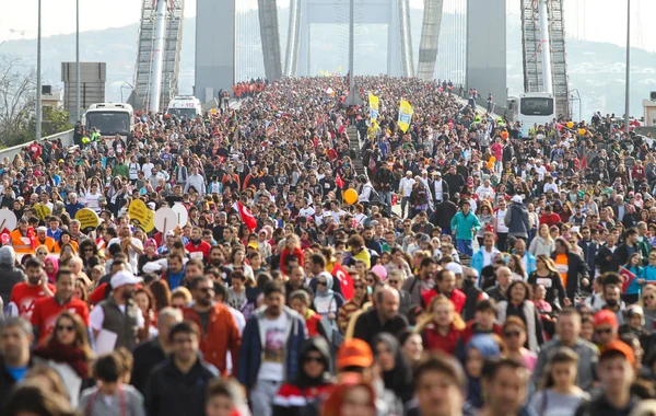 37th Vodafone Istanbul Marathon — Stock Photo, Image