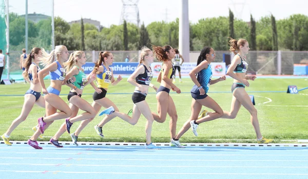 ECCC Track and Field Juniors Group A — Fotografia de Stock