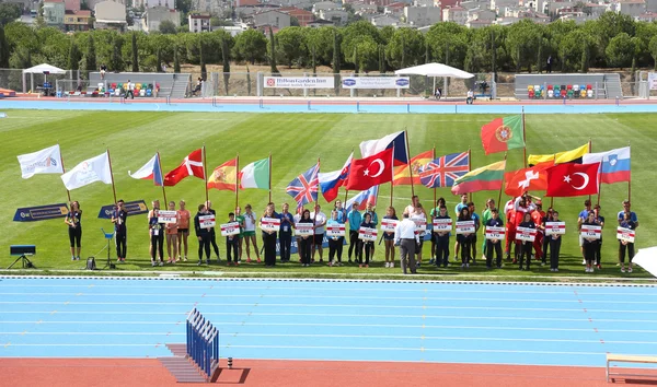 ECCC Track and Field Juniors Group A — Stok fotoğraf