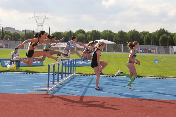 ECCC Track and Field Juniors Group A — Stockfoto