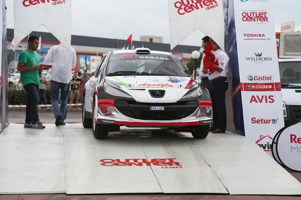 Rally Kocaeli en Turquía — Foto de Stock