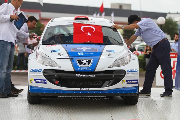 Rally Kocaeli en Turquía — Foto de Stock