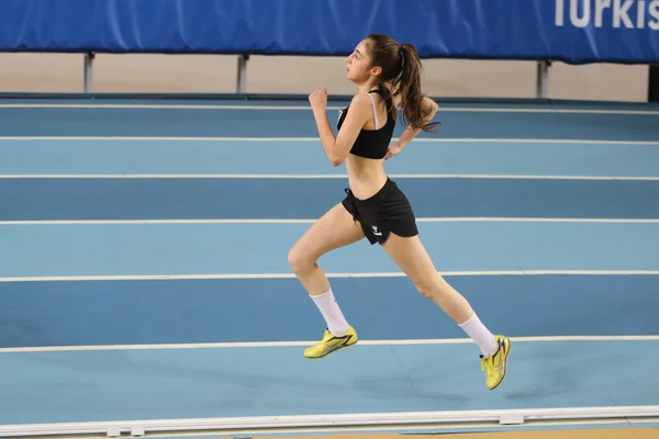 Federación Turca de Atletismo Umbral Olímpico Competencia Interior — Foto de Stock