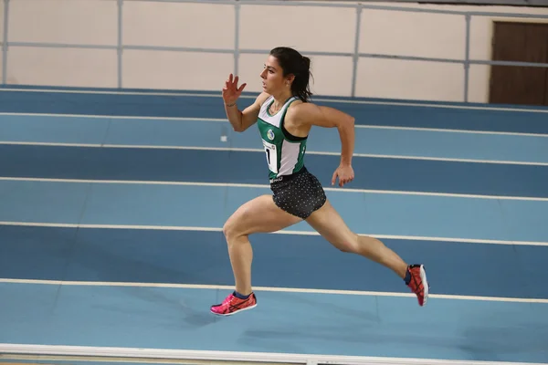 Türkischer Leichtathletikverband olympischer Schwellenhallenwettbewerb — Stockfoto