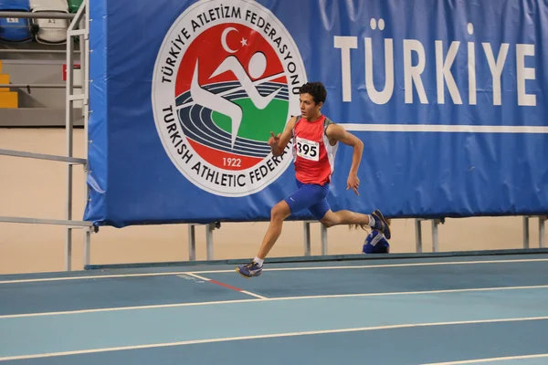 Federación Turca de Atletismo Umbral Olímpico Competencia Interior — Foto de Stock