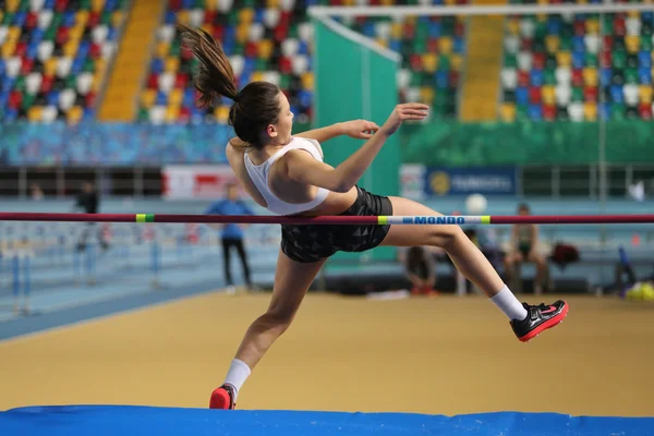 Federación Turca de Atletismo Umbral Olímpico Competencia Interior — Foto de Stock