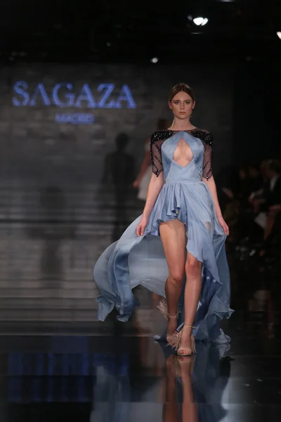 Sagaza Madrid Catwalk — Stock Photo, Image