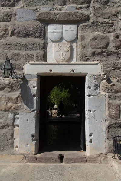 Poort van het kasteel van Bodrum — Stockfoto