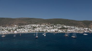 Bodrum şehir Türkiye'de