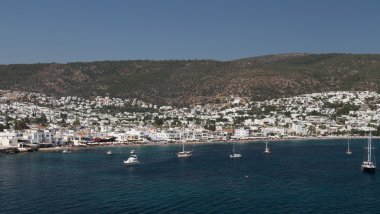 Bodrum şehir Türkiye'de