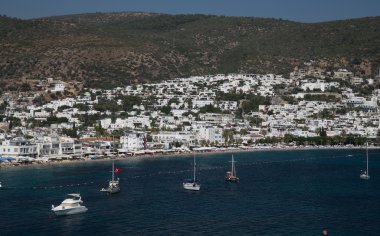 Bodrum şehir Türkiye'de