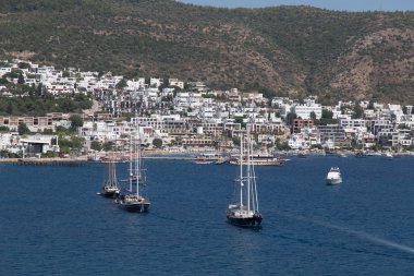 Bodrum şehir Türkiye'de